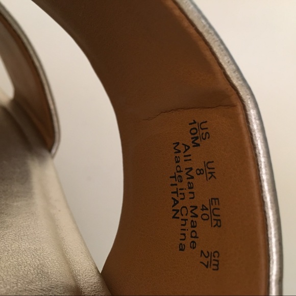 Franco Sarto Platform Espadrille Sandal Sz 10 - Picture 7 of 9